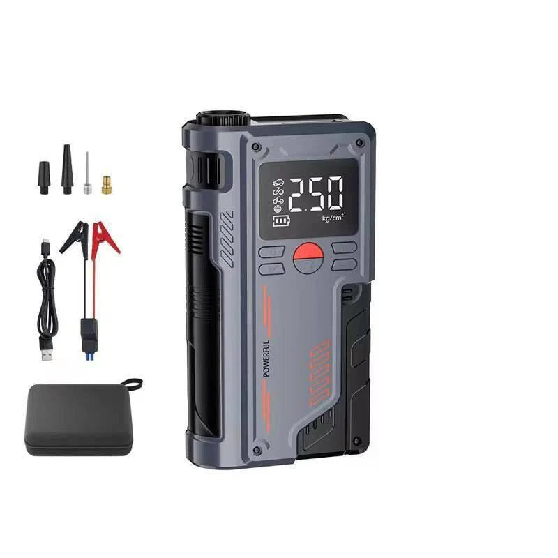 4 in 1 Car Jump Starter, Air Pump, Power Bank & Torch